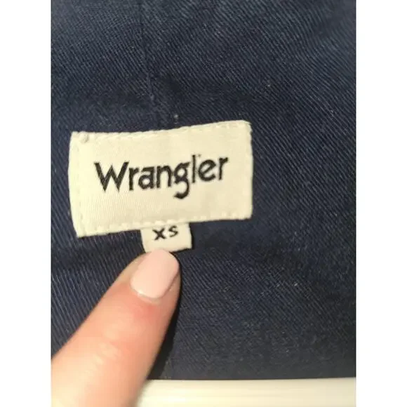 Wrangler Sherpa Denim Jacket XS Womens Western - Picture 9 of 9